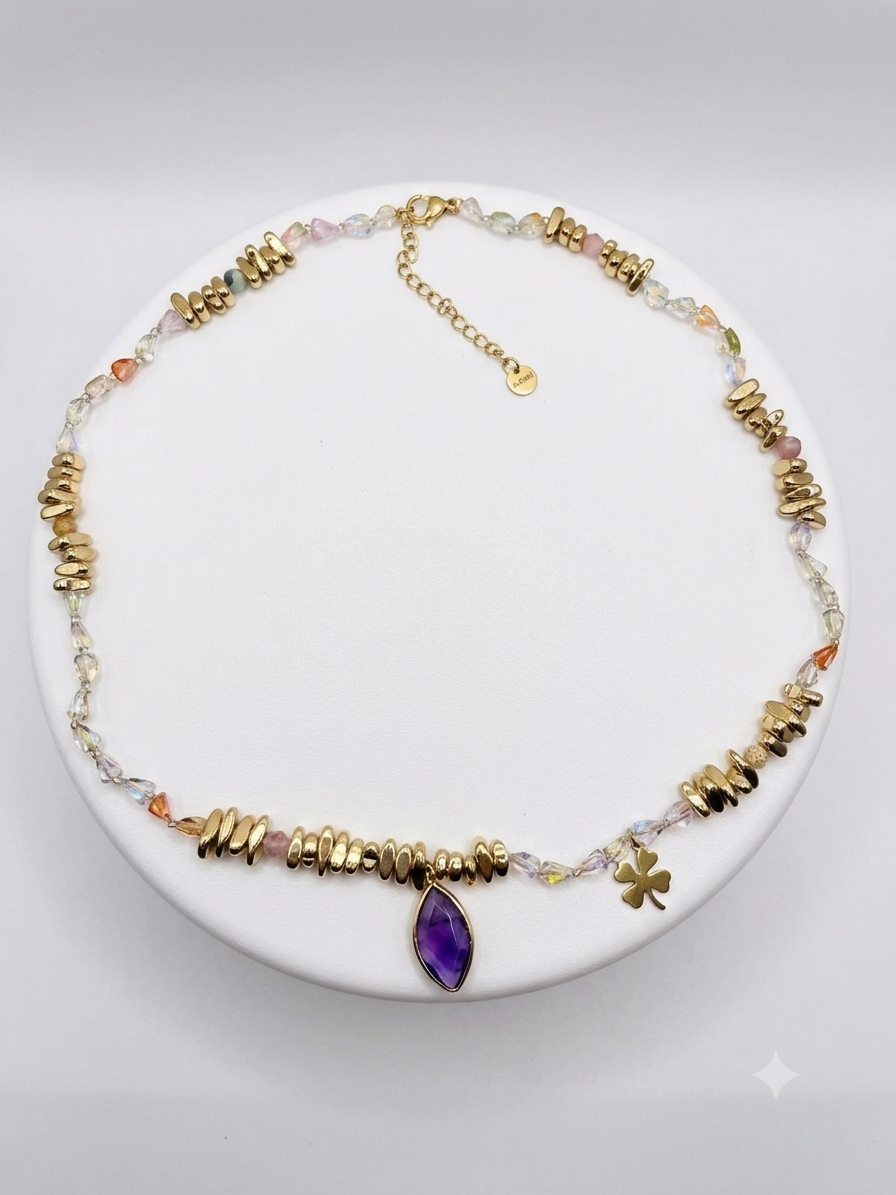 Collana Armonia di Luce e Terra