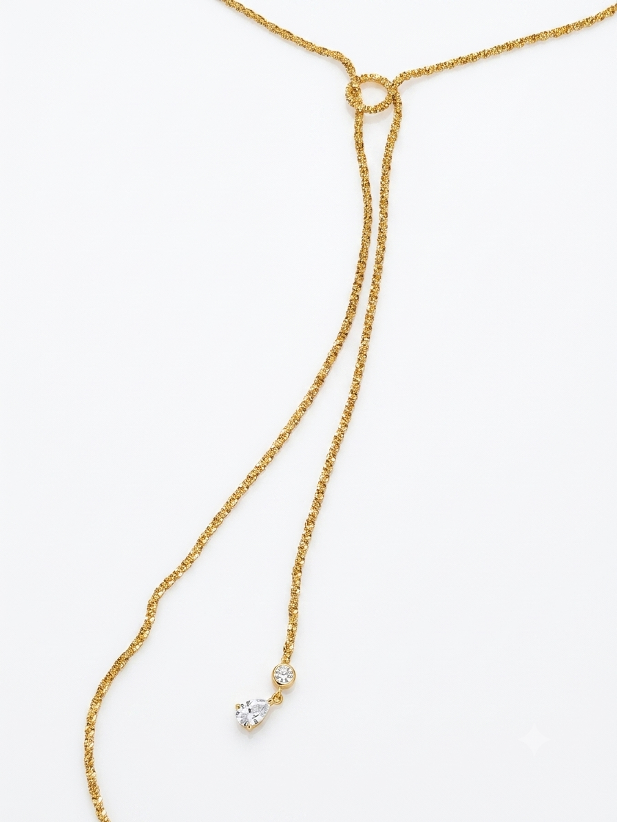 Collana lunga Lariat Aura