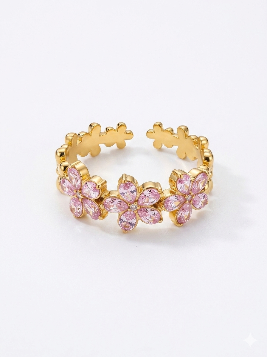 Anello Regolabile Blossom