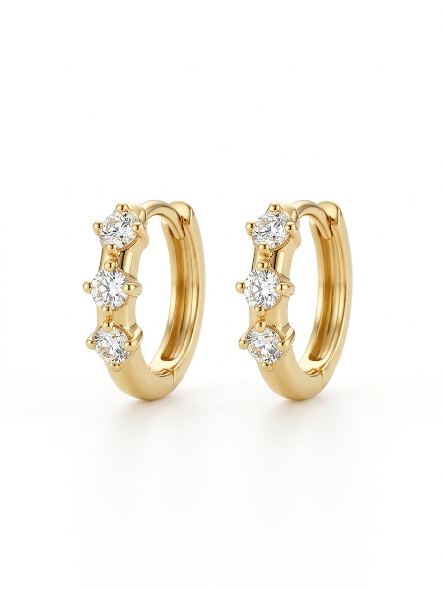 Orecchini Starlight Trio