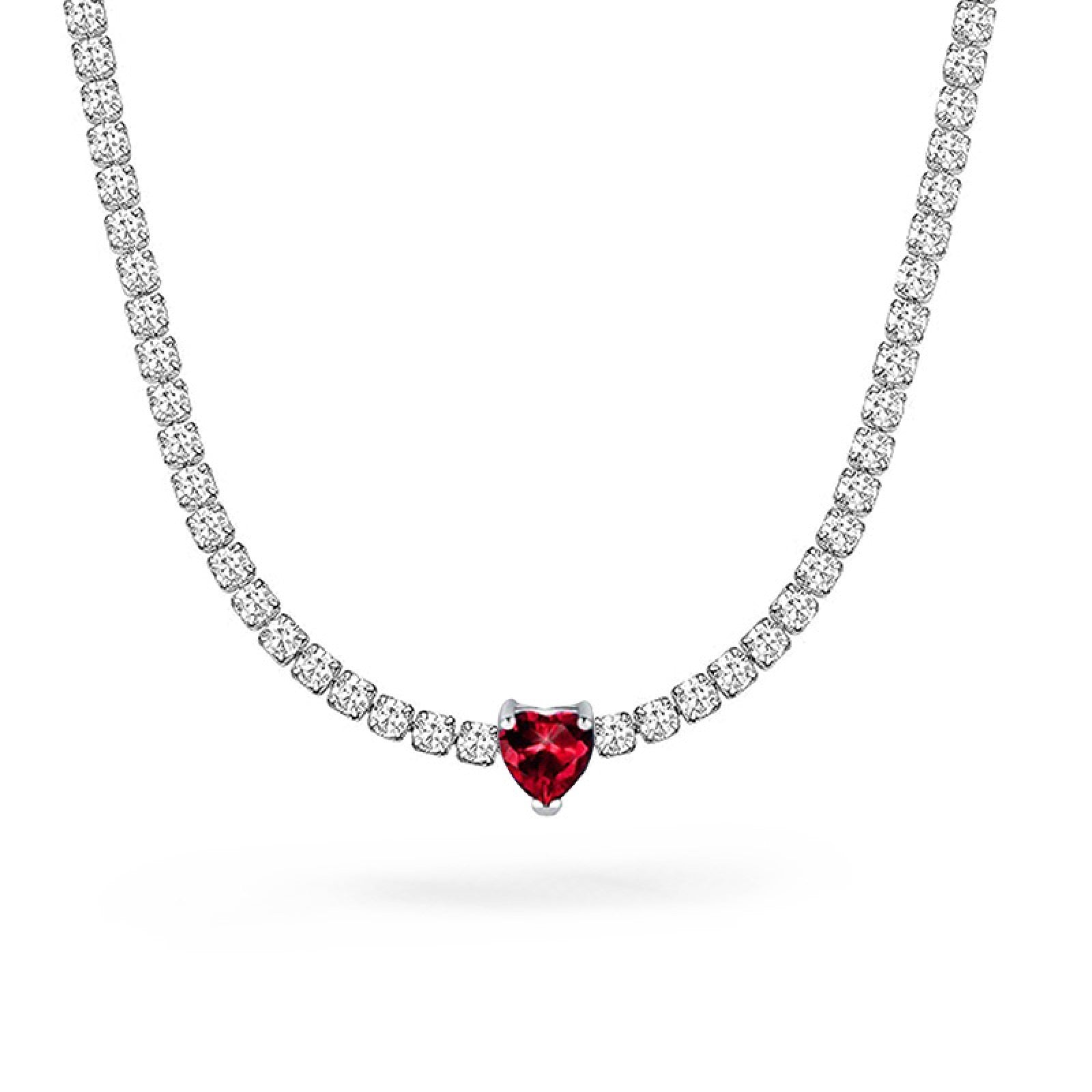 Collana tennis amore (con cursore)