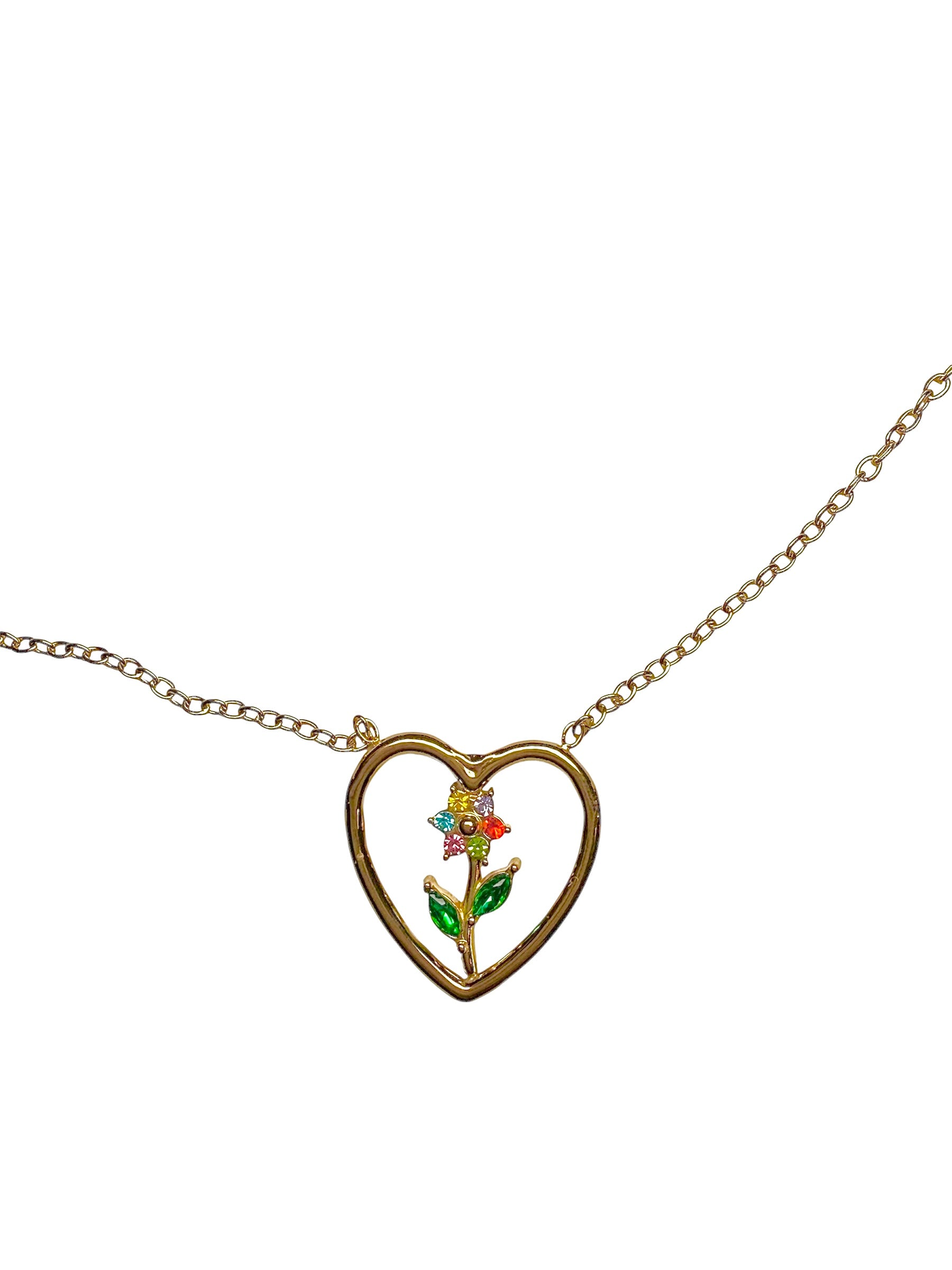Collana Flora Heart