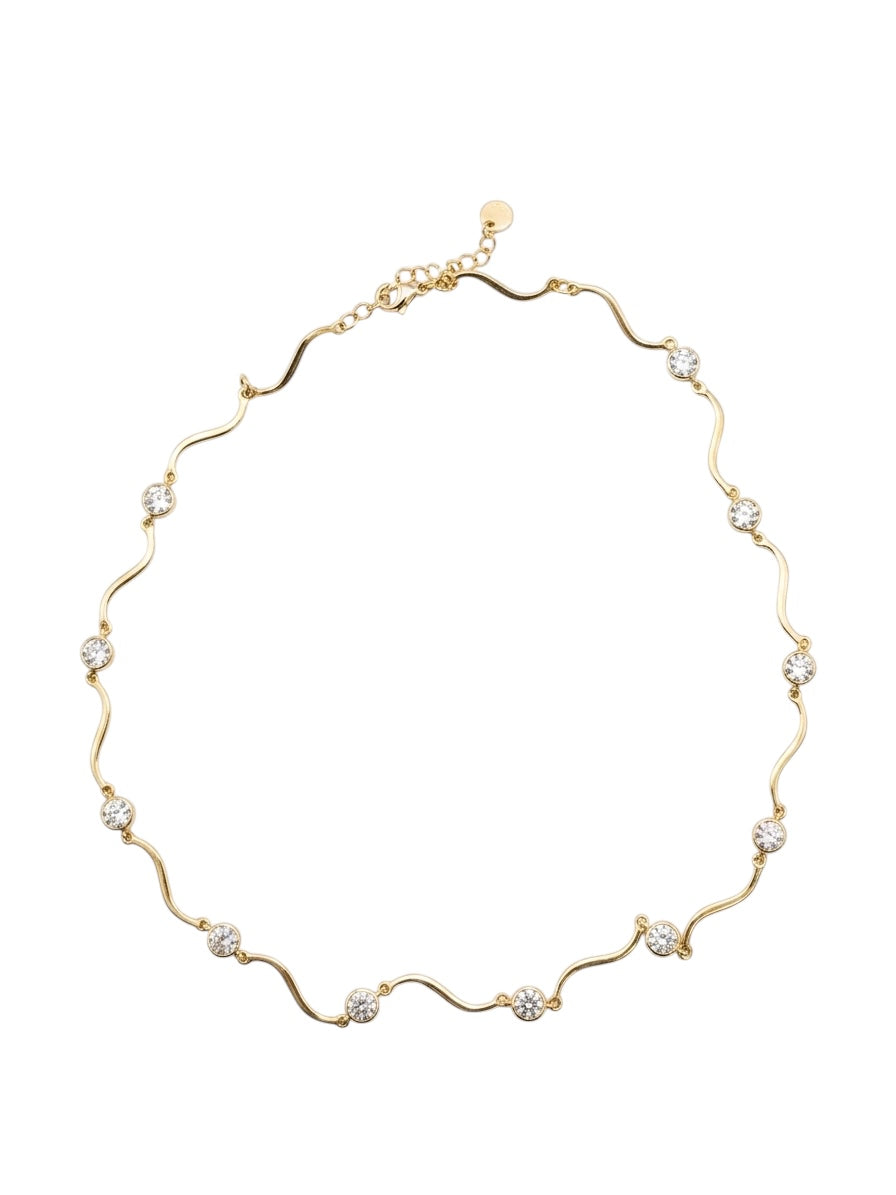 Collana Onda Luminosa(anche a chocker)