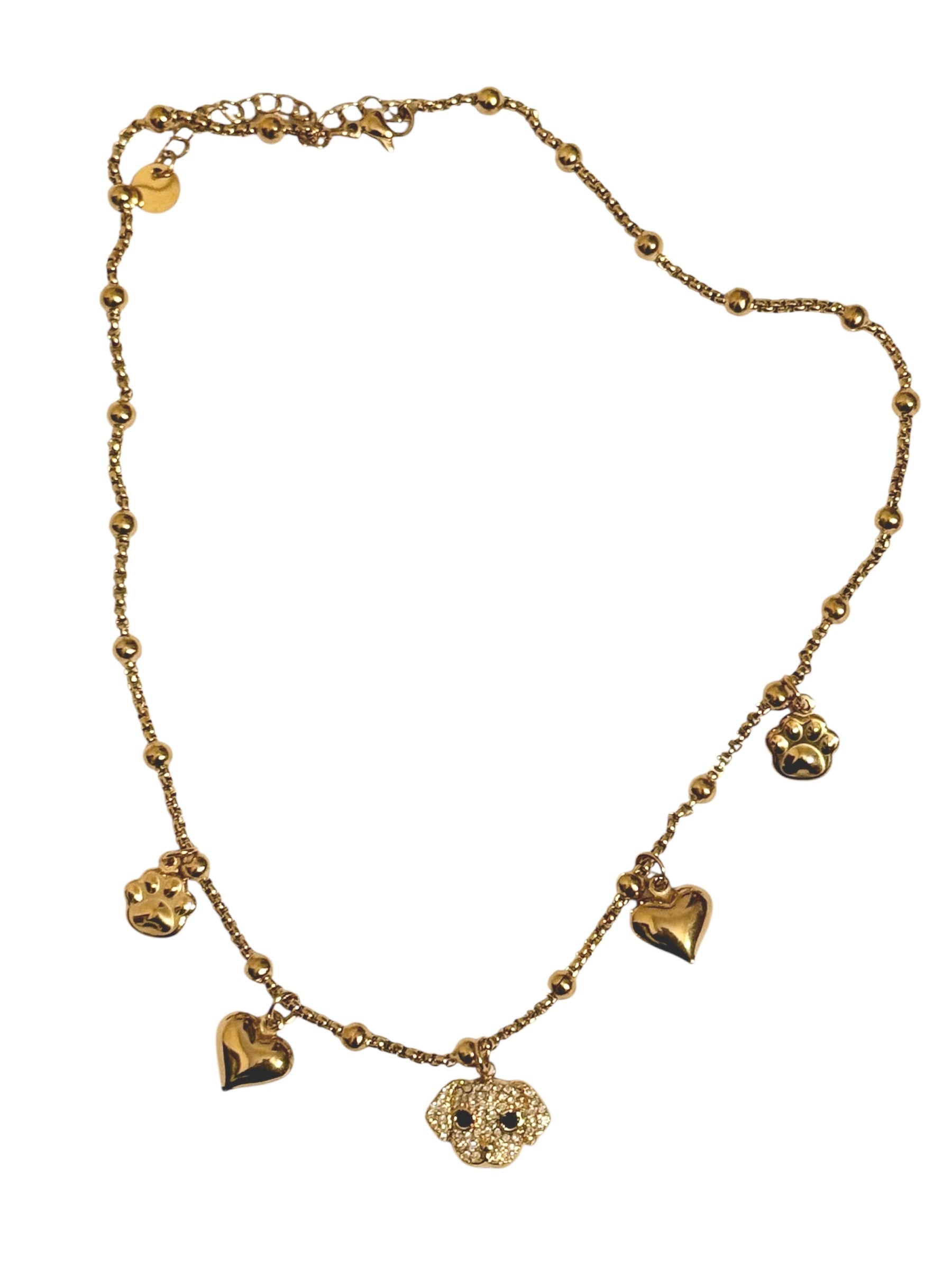 Collana Sonaglio Canoglino in Acciaio 316L