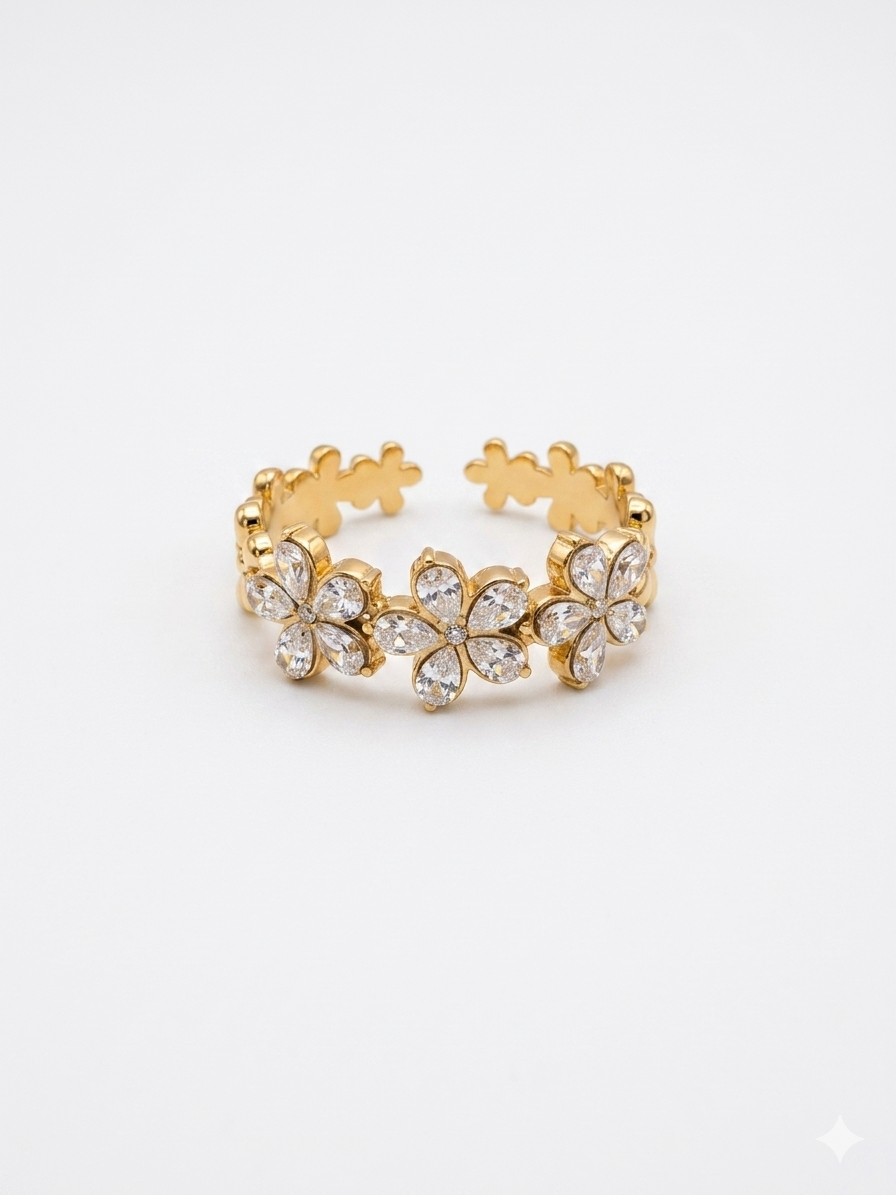 Anello Regolabile Blossom