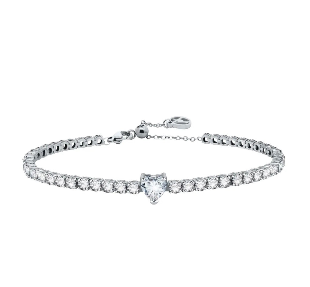 Bracciale tennis Amore (con cursore)