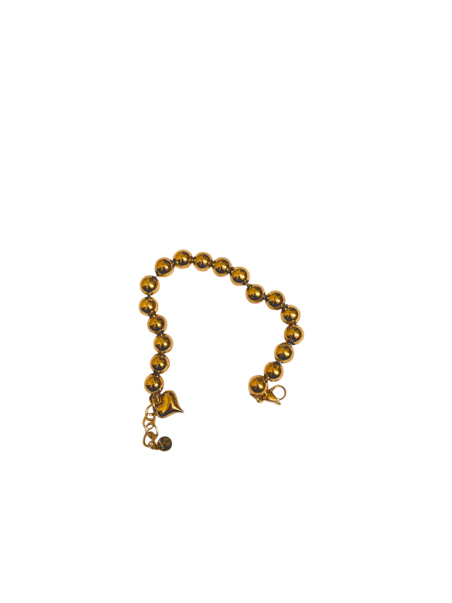 Bracciale Sonaglio con palline e cuore