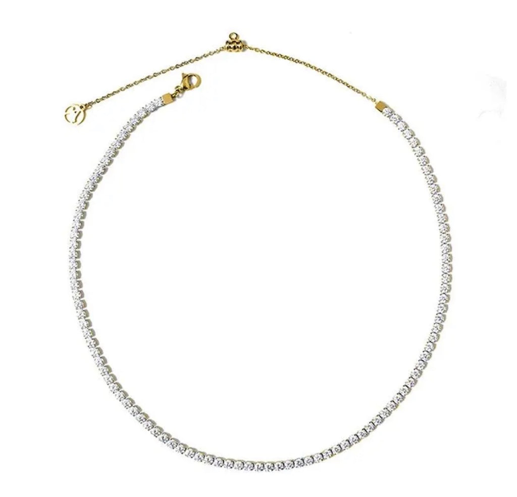 Collana Tennis con Cursore