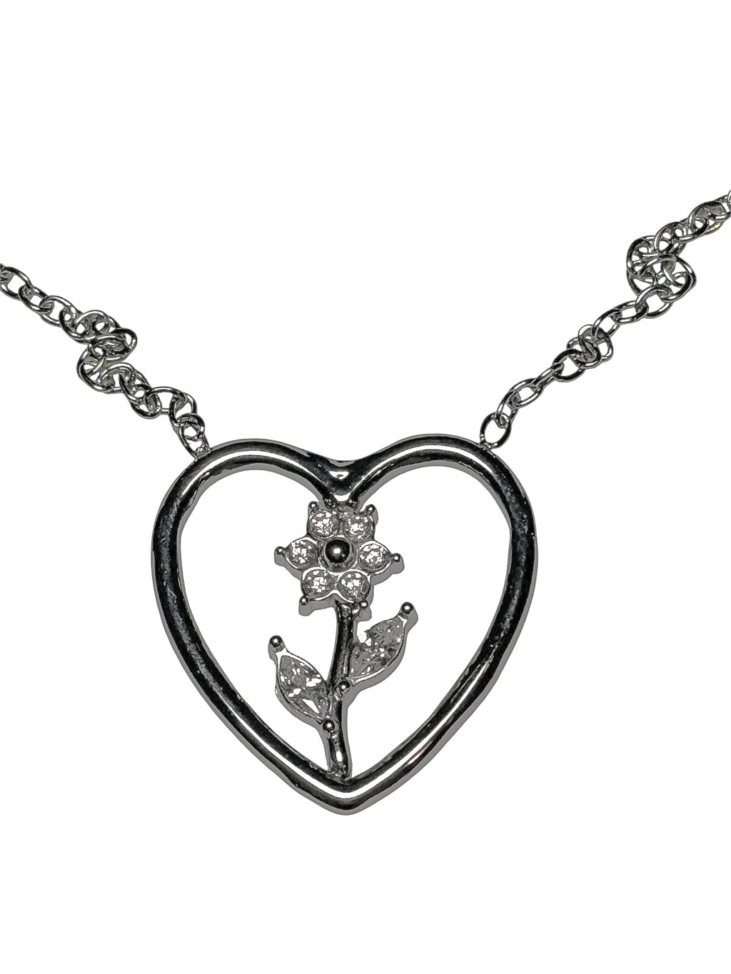 Collana Flora Heart