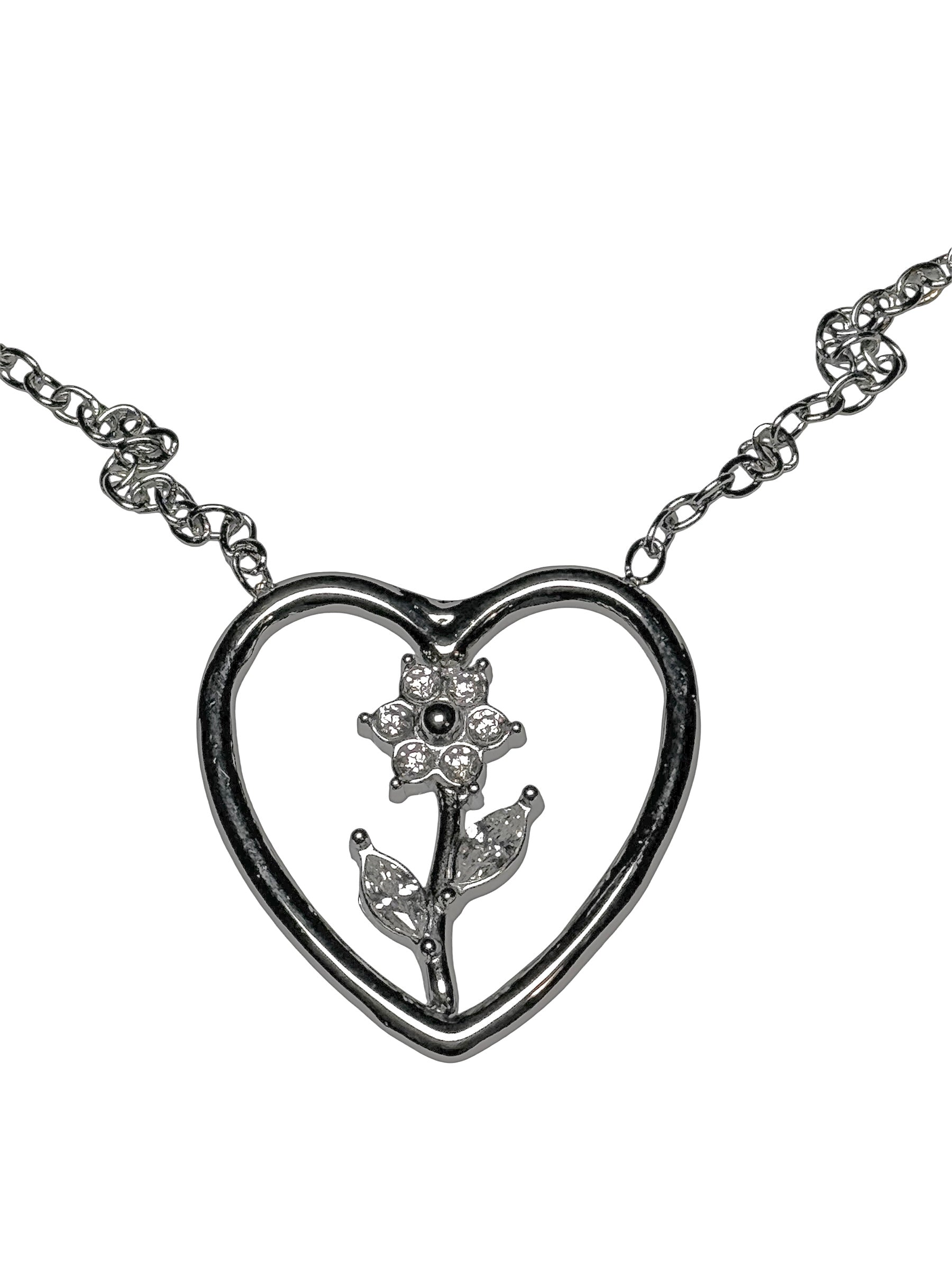 Collana Flora Heart