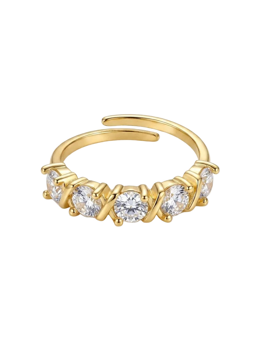 Anello Luce Incrociata