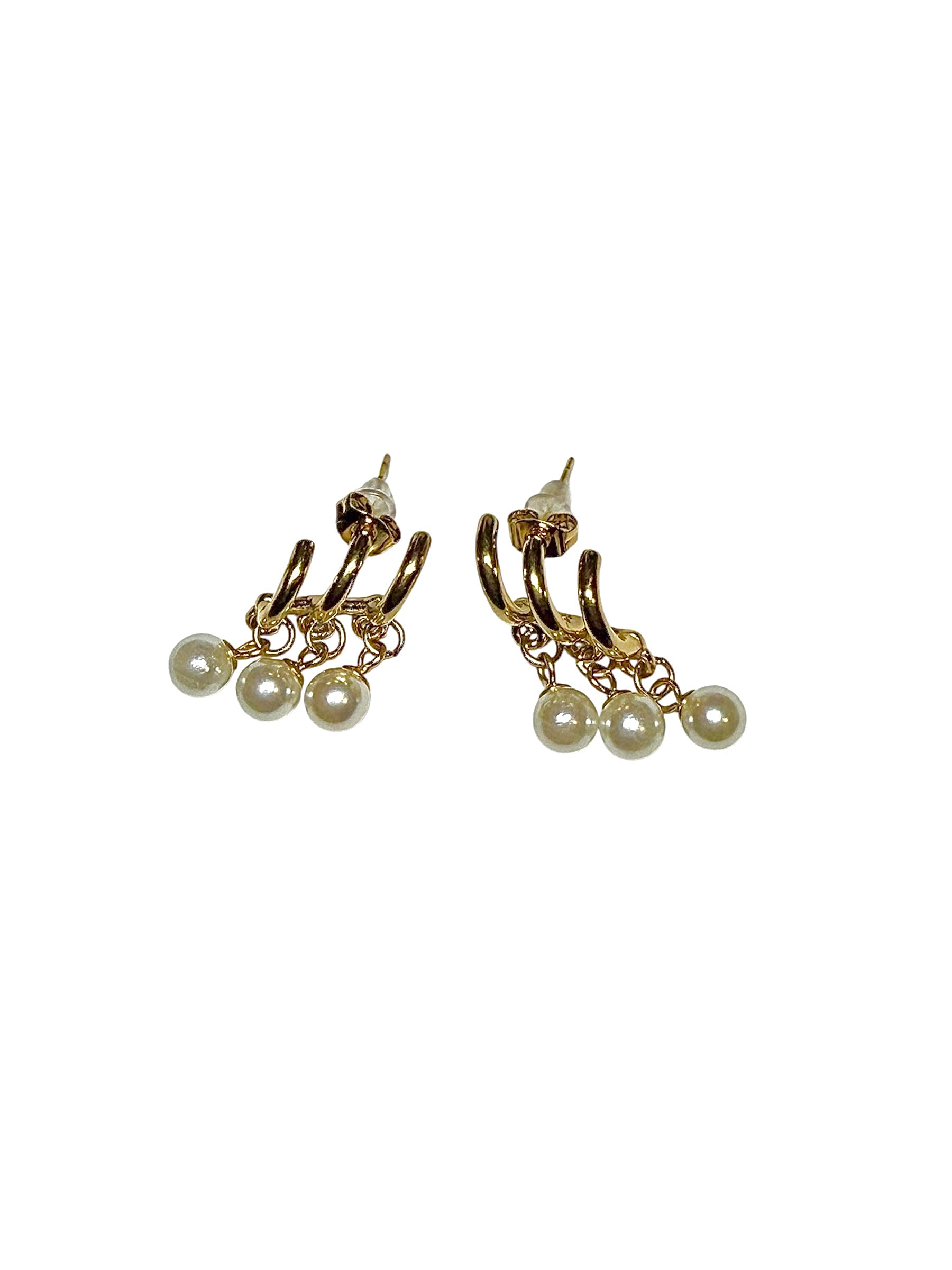 Orecchini Trio Pearl Drop