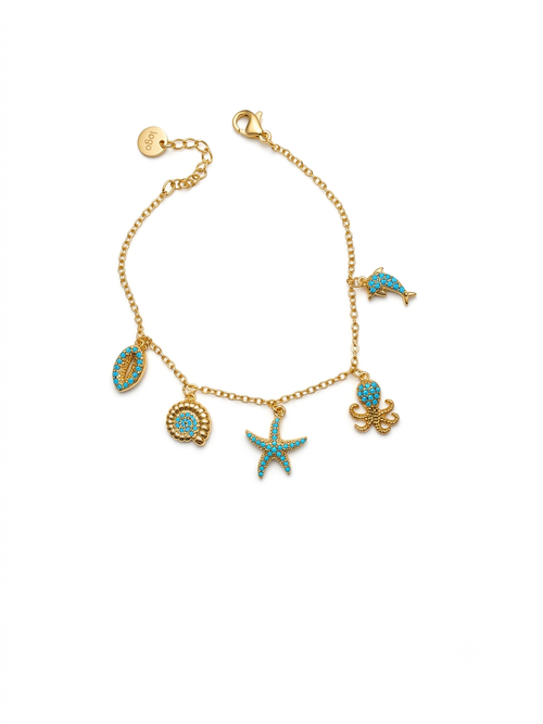 Bracciale Charm Marea Turchese