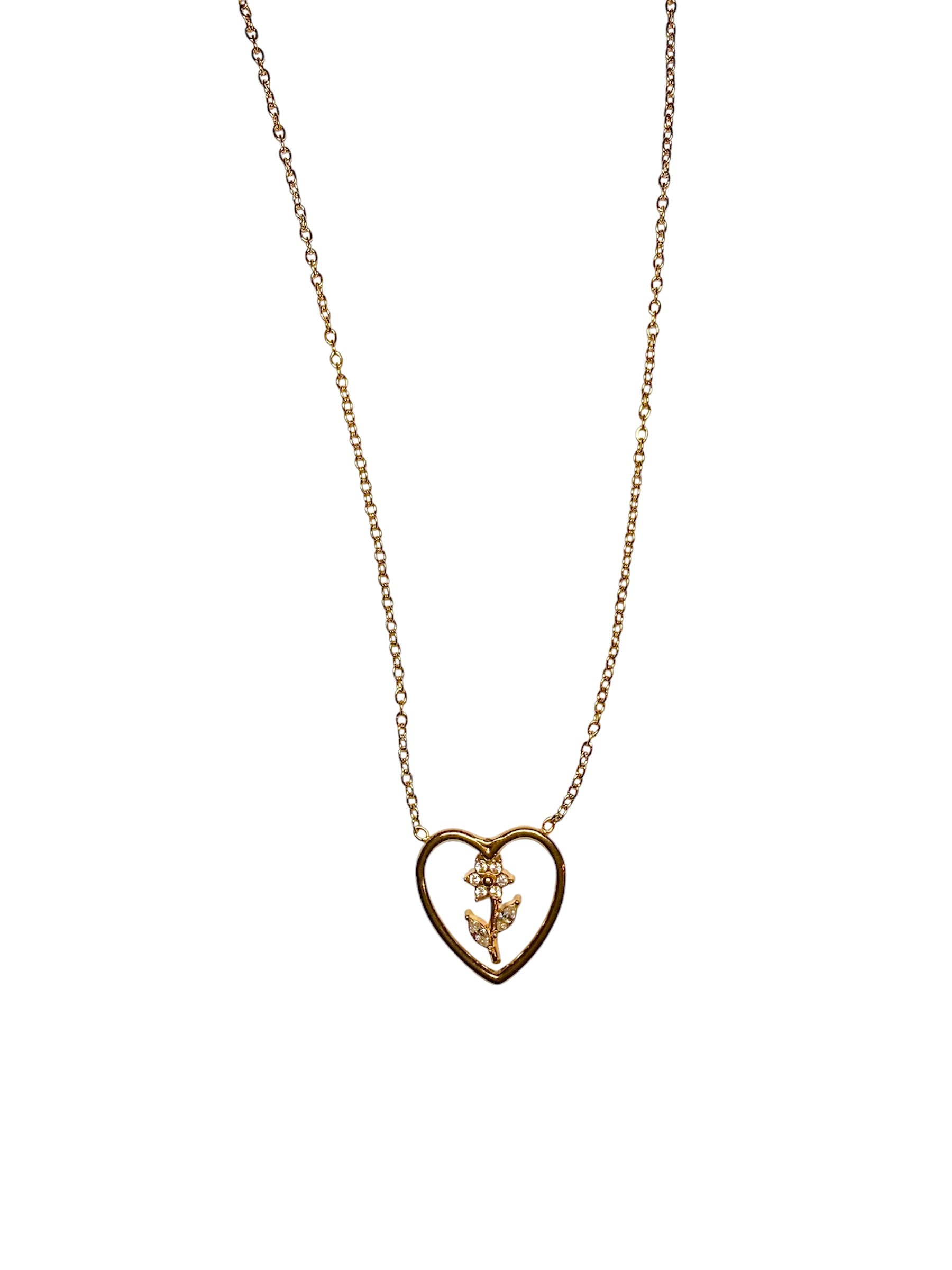 Collana Flora Heart