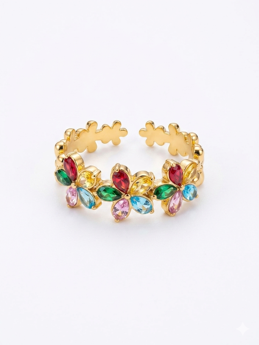 Anello Regolabile Blossom
