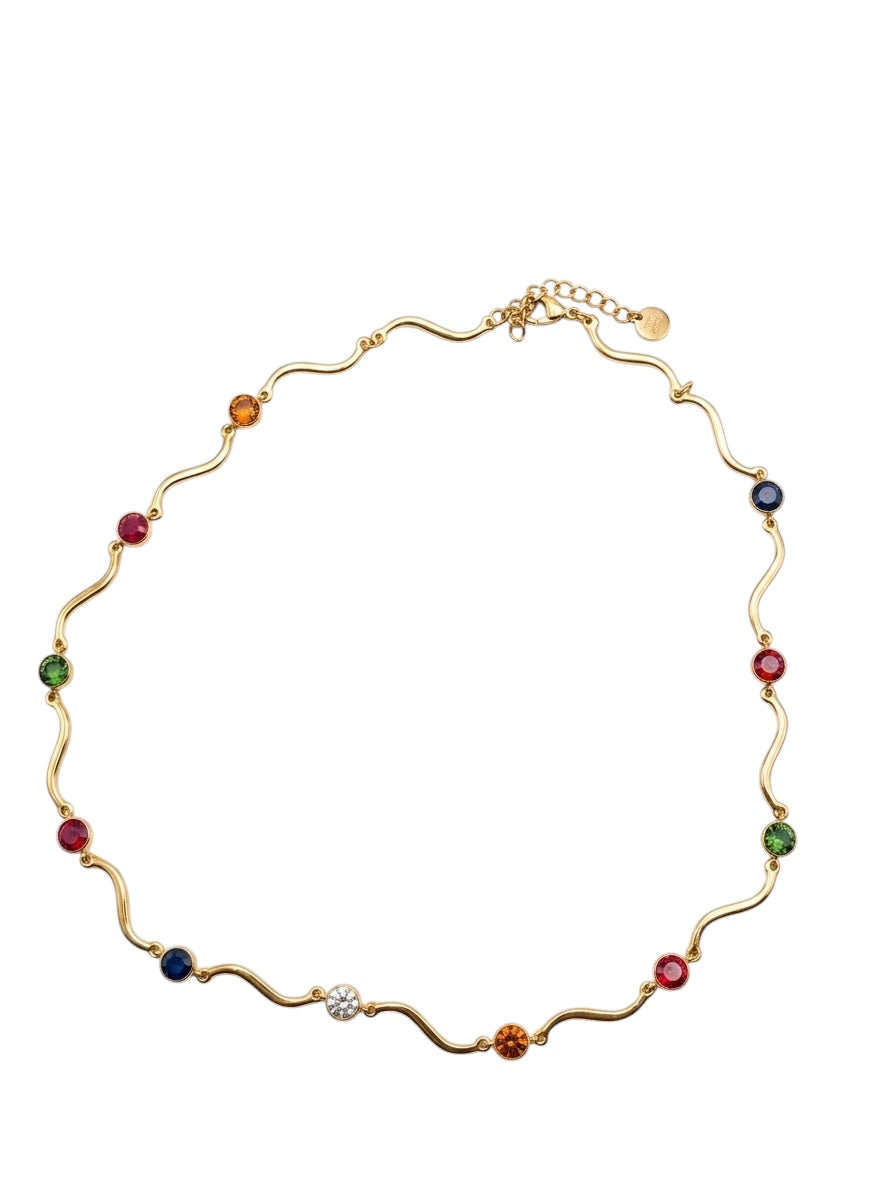 Collana Onda Luminosa(anche a chocker)