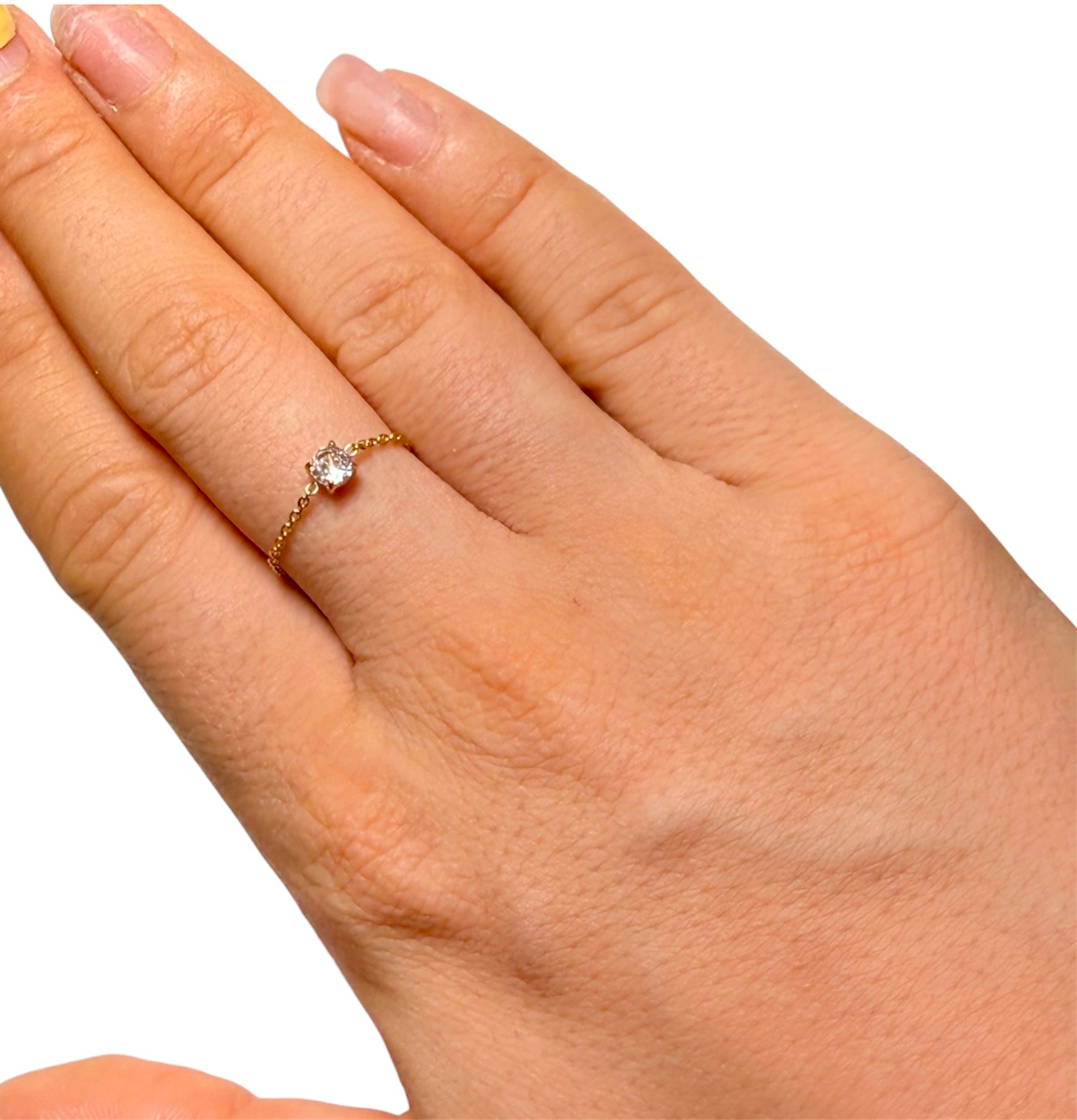 Anello con cursore minimal