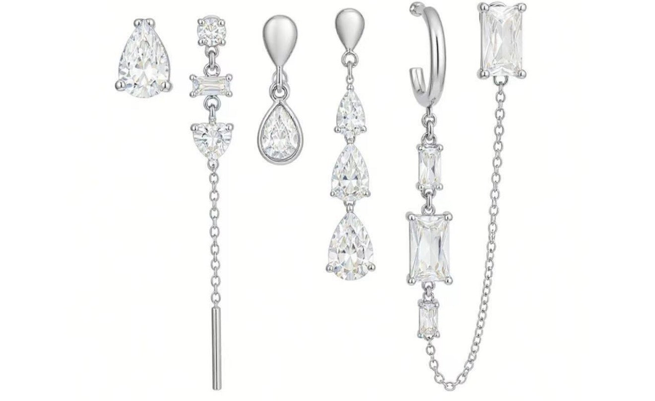 Set 5 orecchini Lumière Cascade