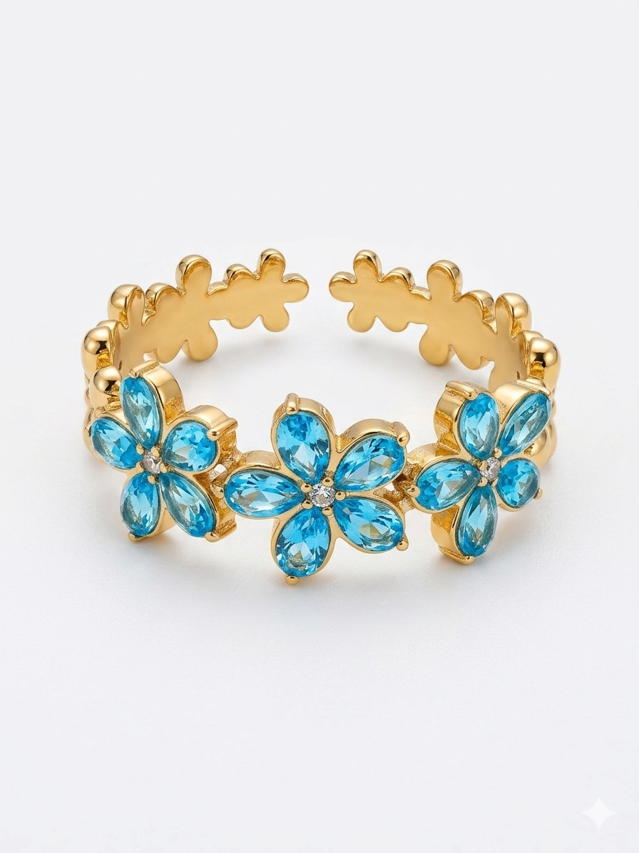Anello Regolabile Blossom