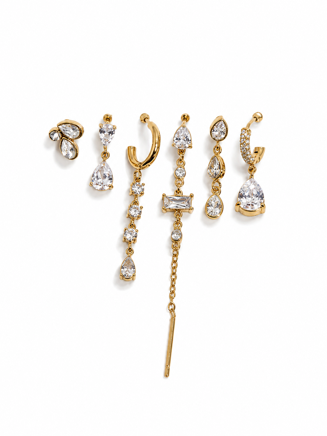 Set 6 orecchini Luce d'Amore