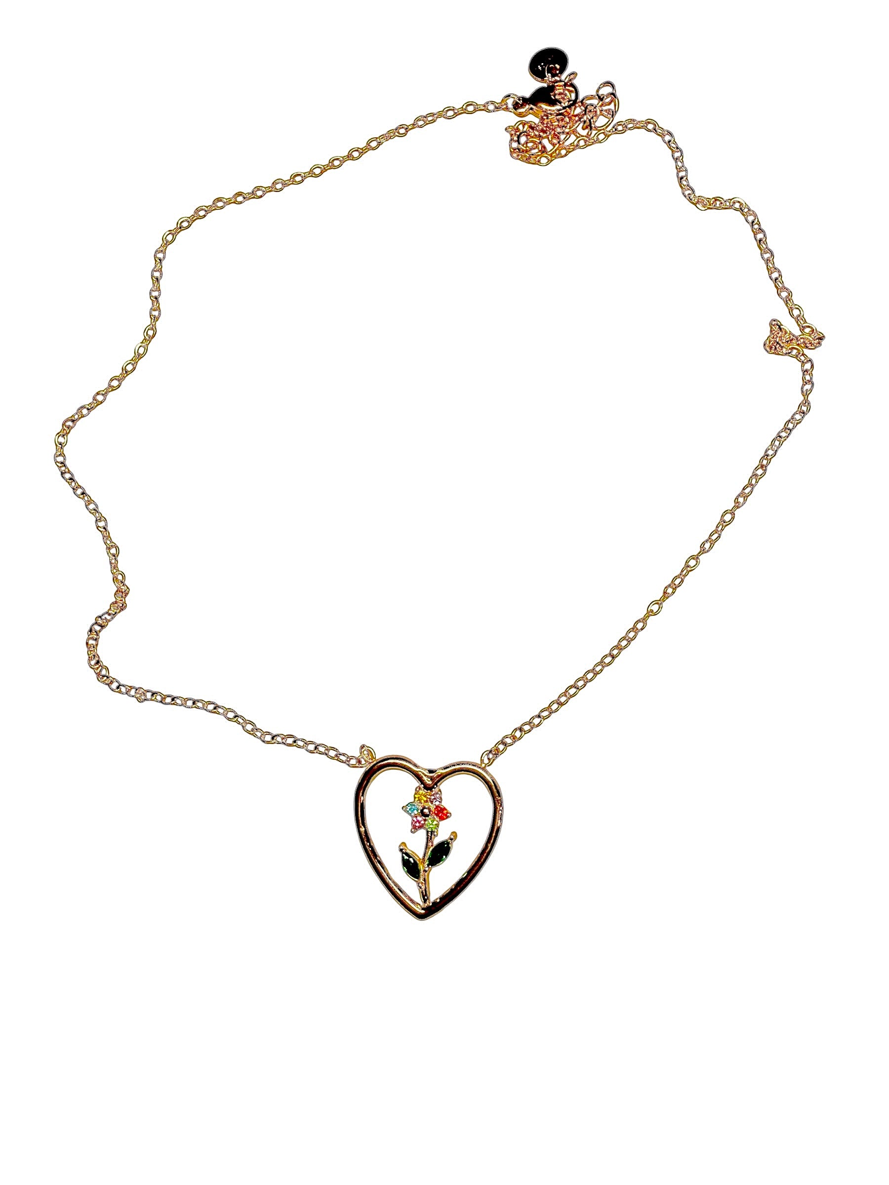 Collana Flora Heart
