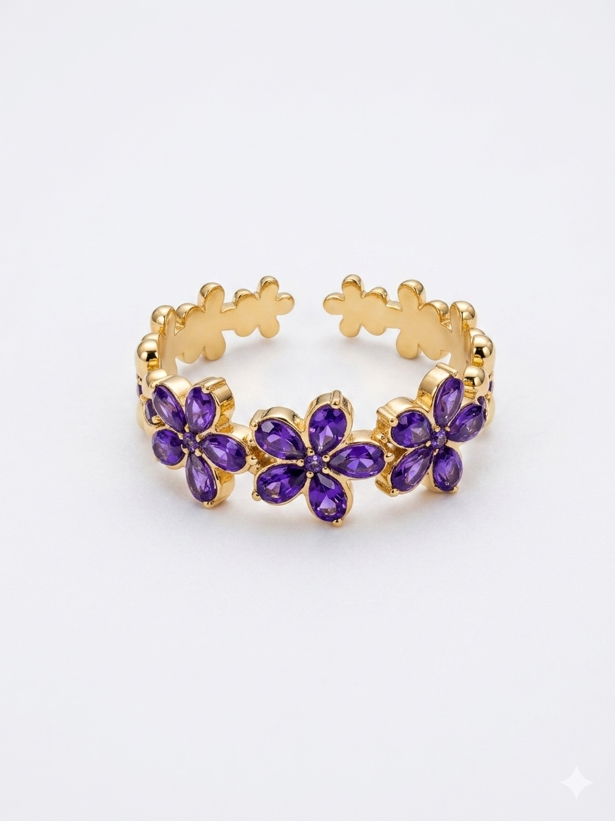 Anello Regolabile Blossom