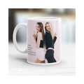 Tazza in ceramica con foto e frase