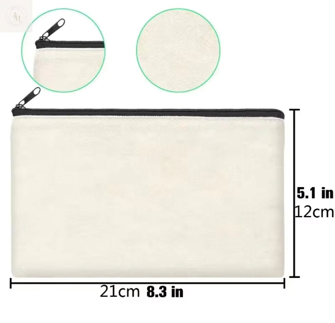 Borsa a marsupio con cerniera in tela anamaria.m®