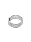 Anello Abbraccio Pavé