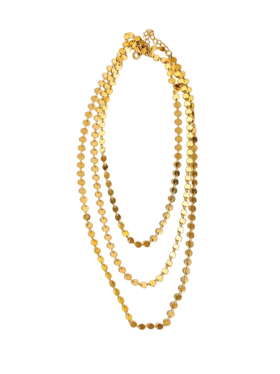 Collana Multifilo Cascata di Luce