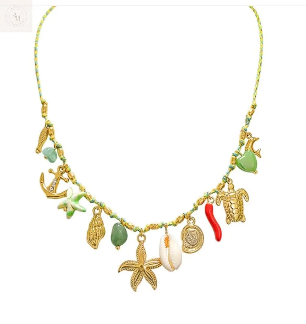 Collana acciaio stella marina anamaria.m®