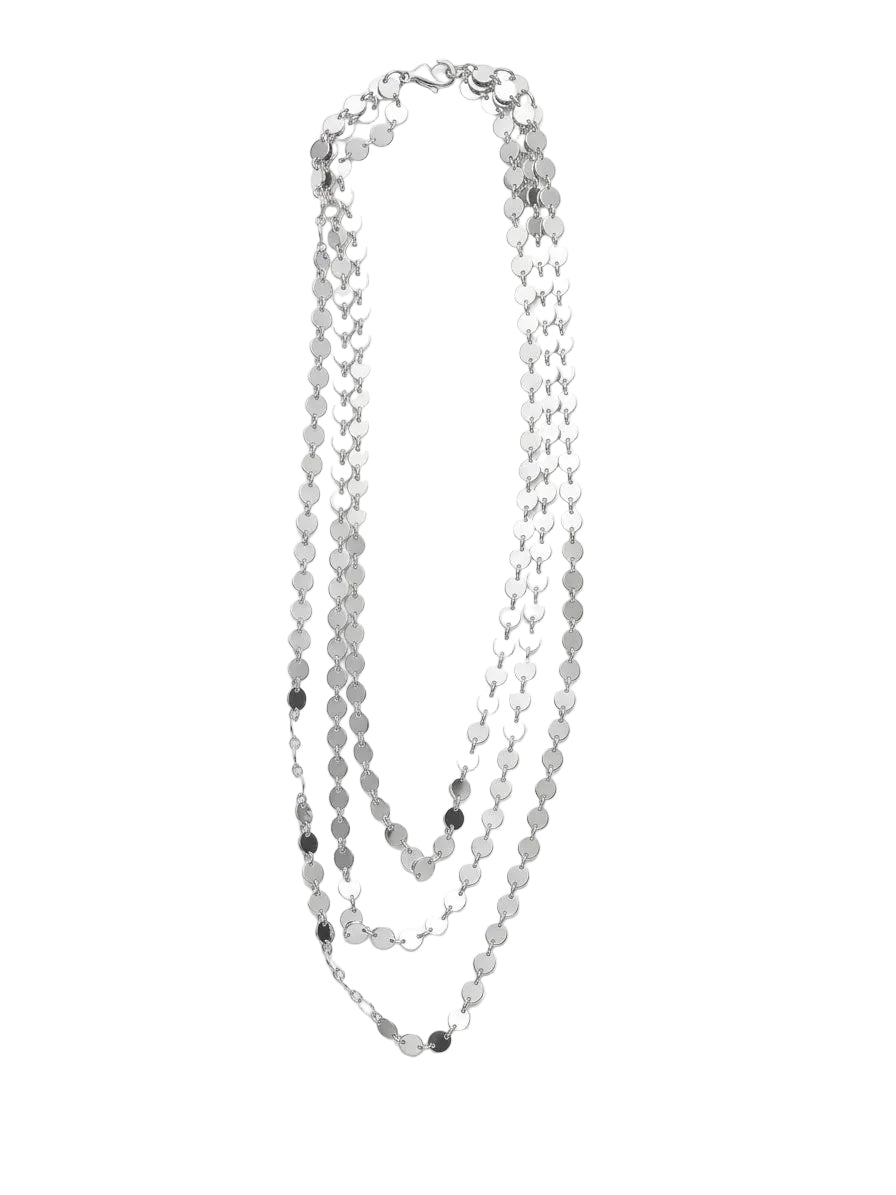 Collana Multifilo Cascata di Luce