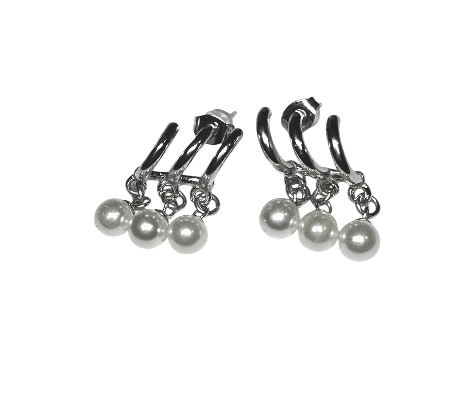 Orecchini Trio Pearl Drop