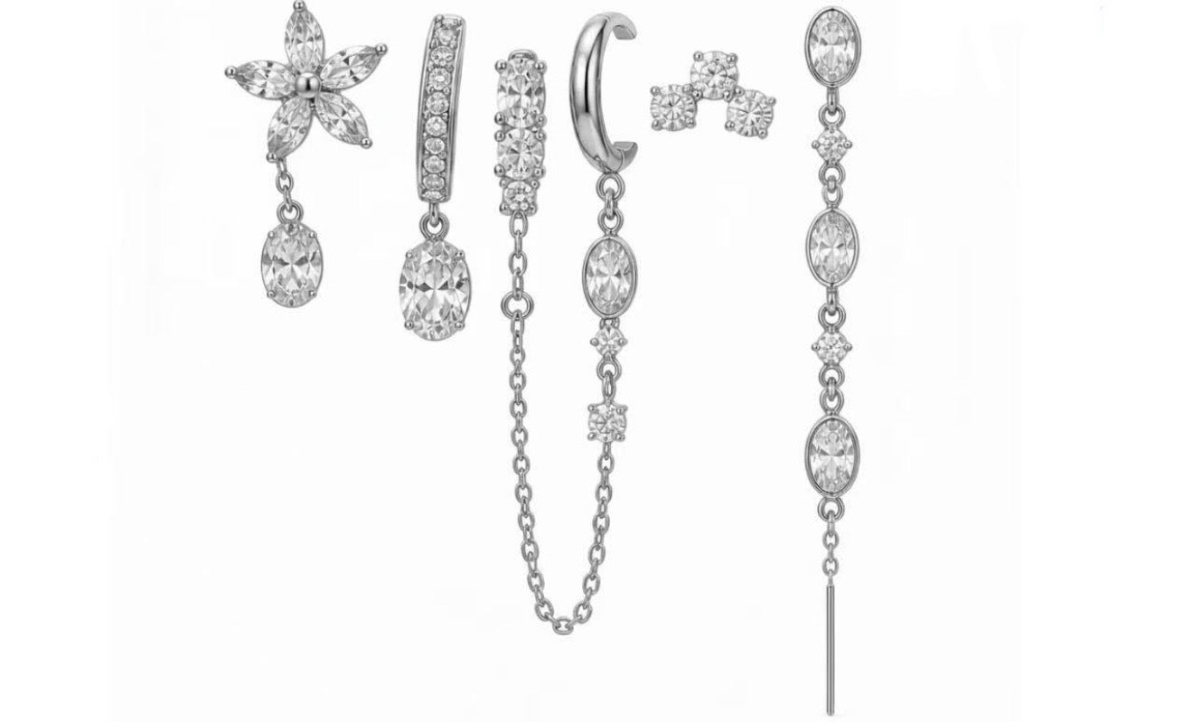 Set 5 orecchini Astraea