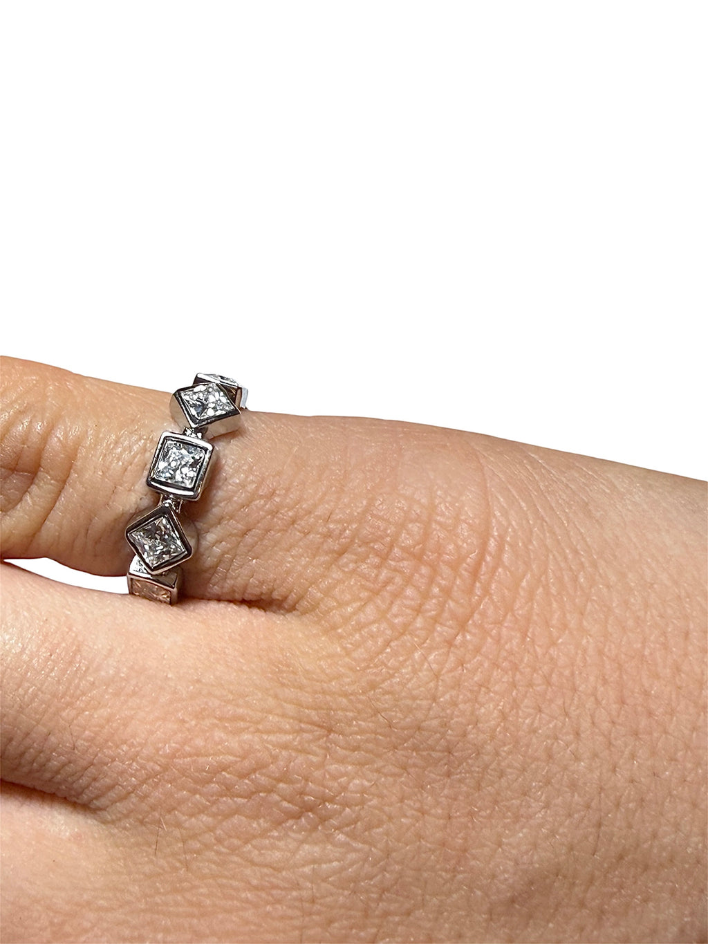 Anello Eternity Square