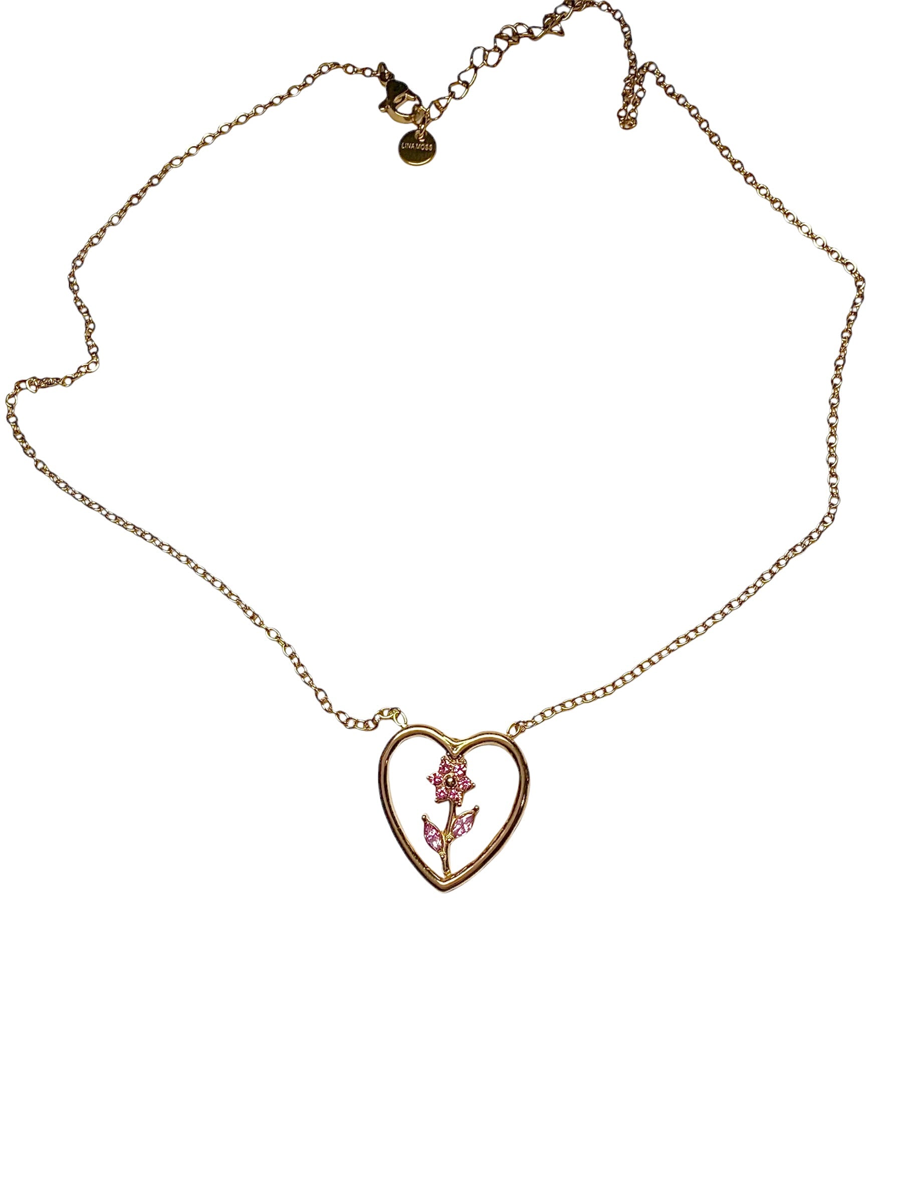 Collana Flora Heart