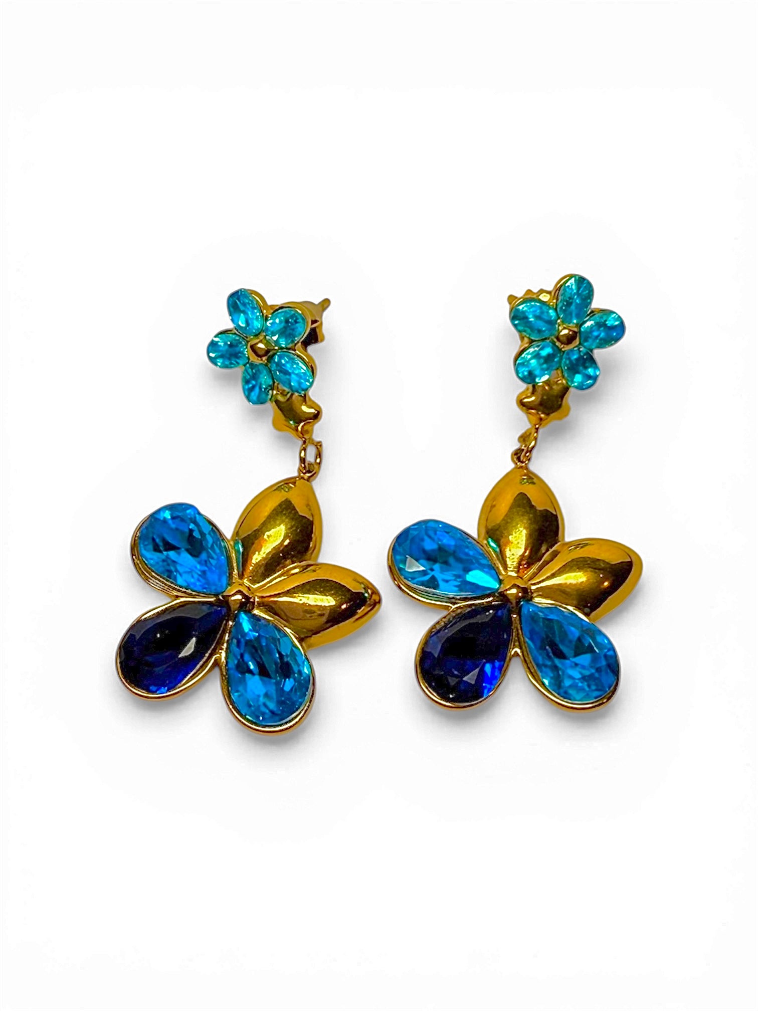 Orecchini Cascata Floreale