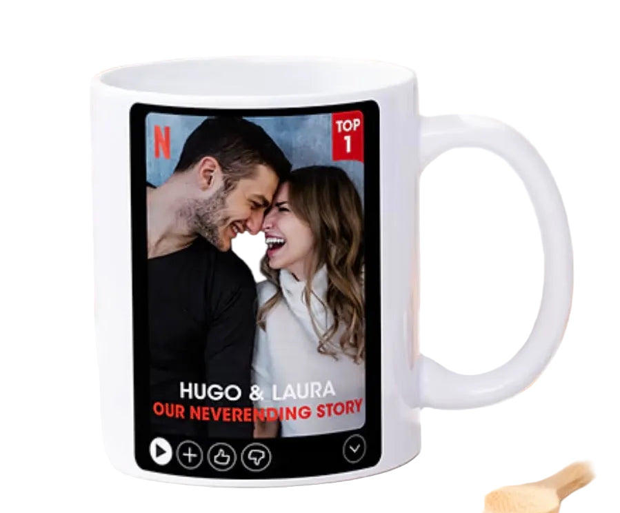 Tazza Personalizzata “Top of Netflix”