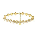 Bracciale tennis Quadrifoglio