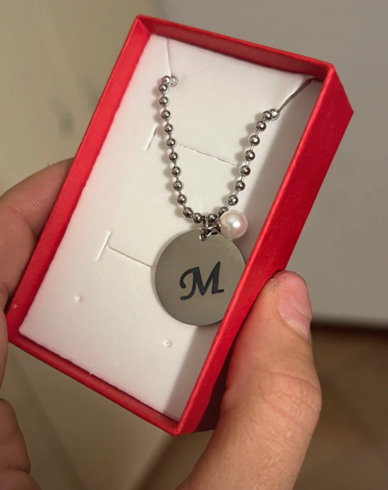 Ciondolo a forma di cerchio personalizzato