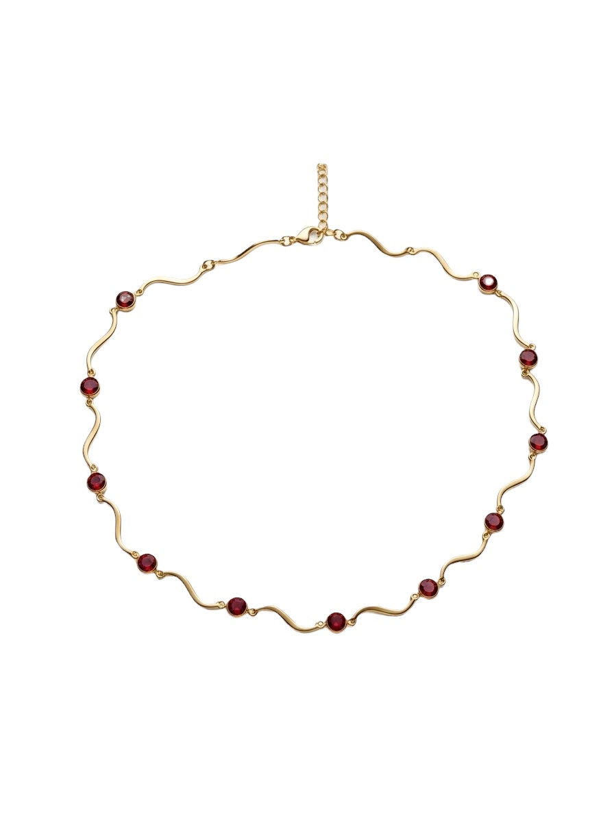 Collana Onda Luminosa(anche a chocker)