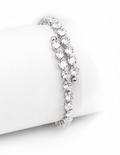 Bracciale Rigido Wrap 'Lumina' Gemme