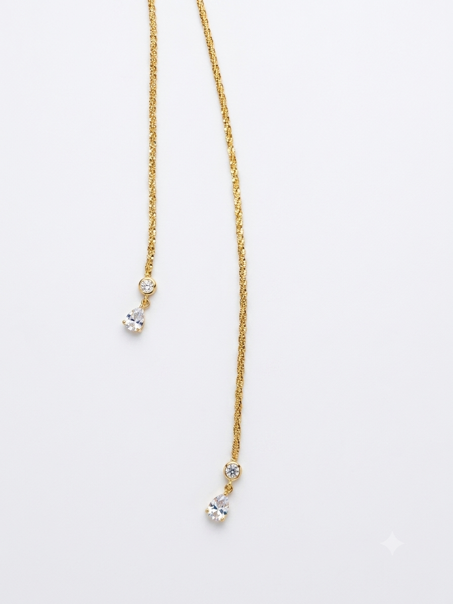 Collana lunga Lariat Aura